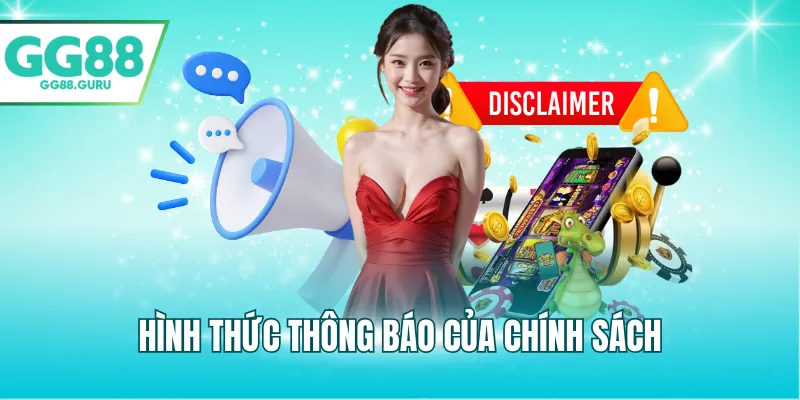 Hình thức thông báo của chính sách